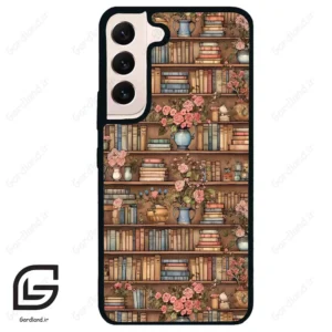 قاب گوشی سامسونگ اس 22 نرمال (Galaxy S22 5G ) طرح کتابخانه کد 2535