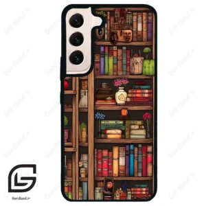قاب گوشی سامسونگ اس 22 نرمال (Galaxy S22 5G ) طرح کتابخانه کد 2537