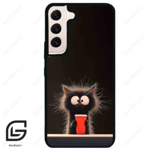 قاب گوشی سامسونگ اس 22 نرمال (Galaxy S22 5G ) طرح گربه کد 2580