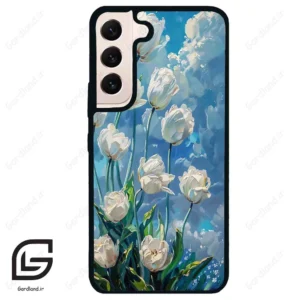 قاب گوشی سامسونگ اس 22 نرمال (Galaxy S22 5G ) طرح گل کد 2597