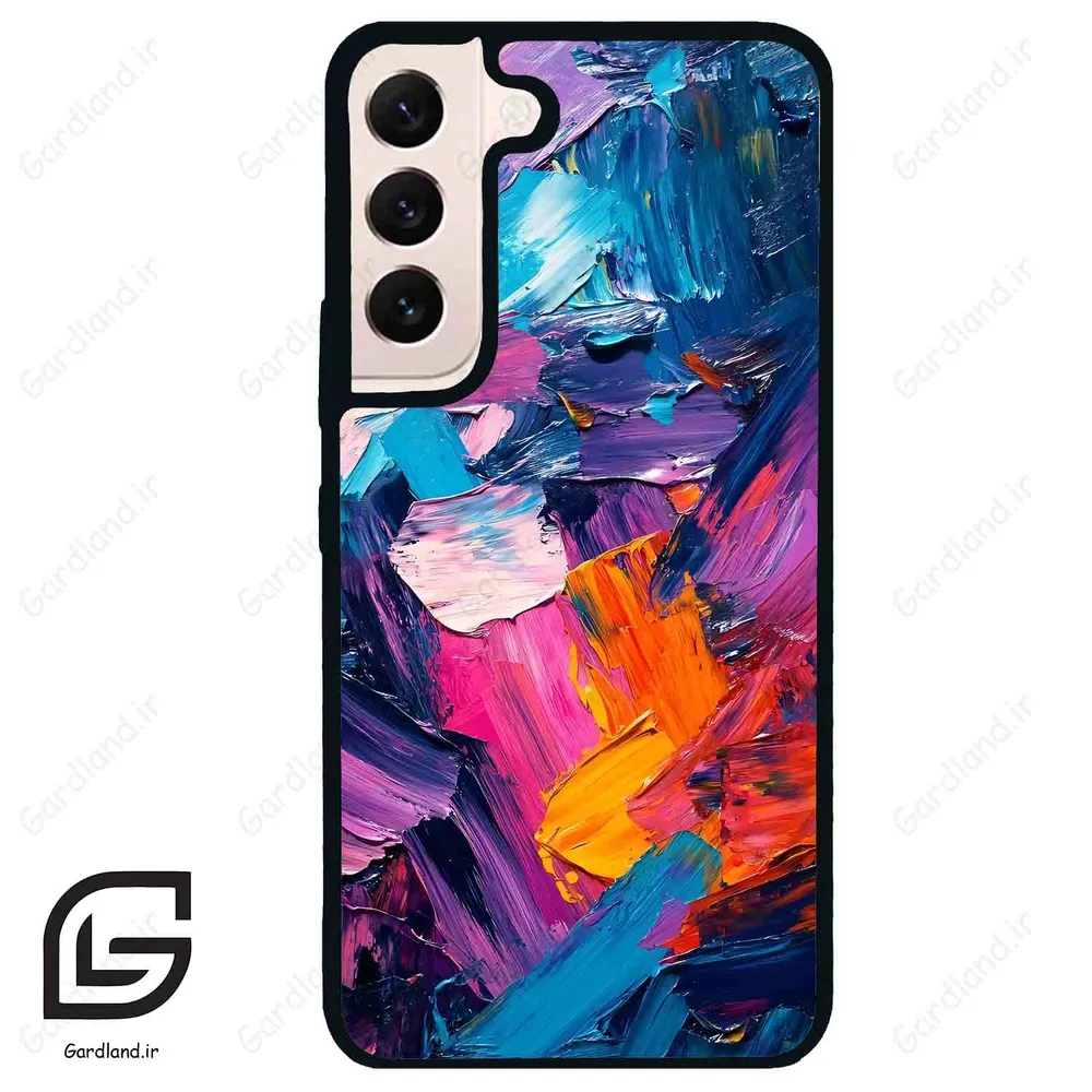 قاب گوشی سامسونگ اس 22 نرمال (Galaxy S22 5G ) طرح رنگی کد 2598