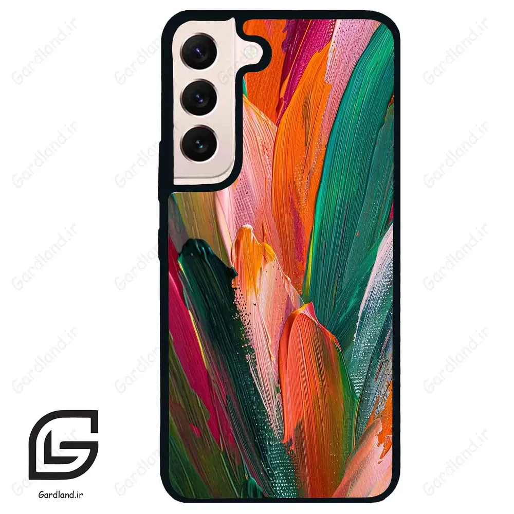 قاب گوشی سامسونگ اس 22 نرمال (Galaxy S22 5G ) طرح رنگی کد 2601
