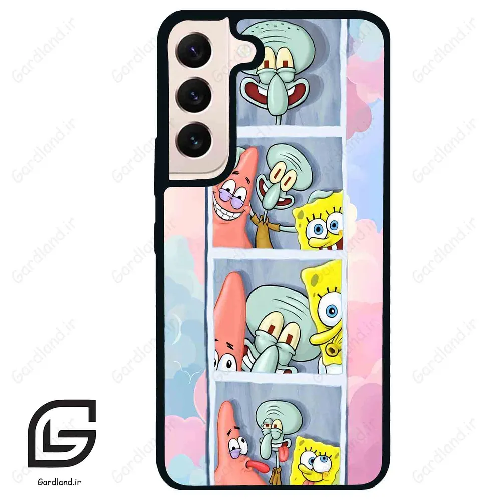 قاب گوشی سامسونگ اس 22 نرمال (Galaxy S22 5G ) طرح باب کد 2607
