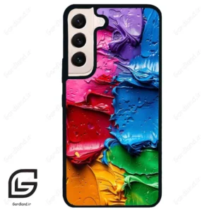 قاب گوشی سامسونگ اس 22 نرمال (Galaxy S22 5G ) طرح رنگی کد 2618