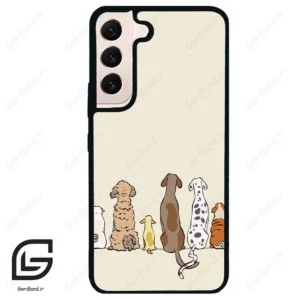 قاب گوشی سامسونگ اس 22 نرمال (Galaxy S22 5G ) طرح سگ کد 2630