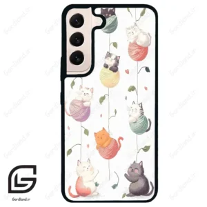 قاب گوشی سامسونگ اس 22 نرمال (Galaxy S22 5G ) طرح گربه کد 2633