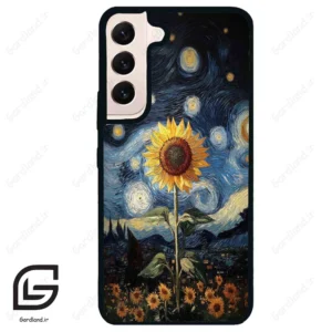 قاب گوشی سامسونگ اس 22 نرمال (Galaxy S22 5G ) طرح افتابگردان کد 2652