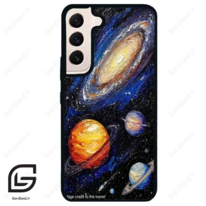 قاب گوشی سامسونگ اس 22 نرمال (Galaxy S22 5G ) طرح فضا کد 2657