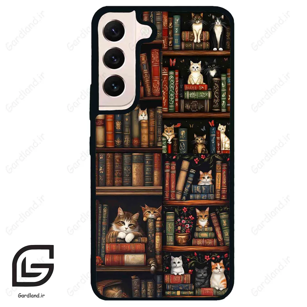 قاب گوشی سامسونگ اس 22 نرمال (Galaxy S22 5G ) طرح کتابخانه کد 2675