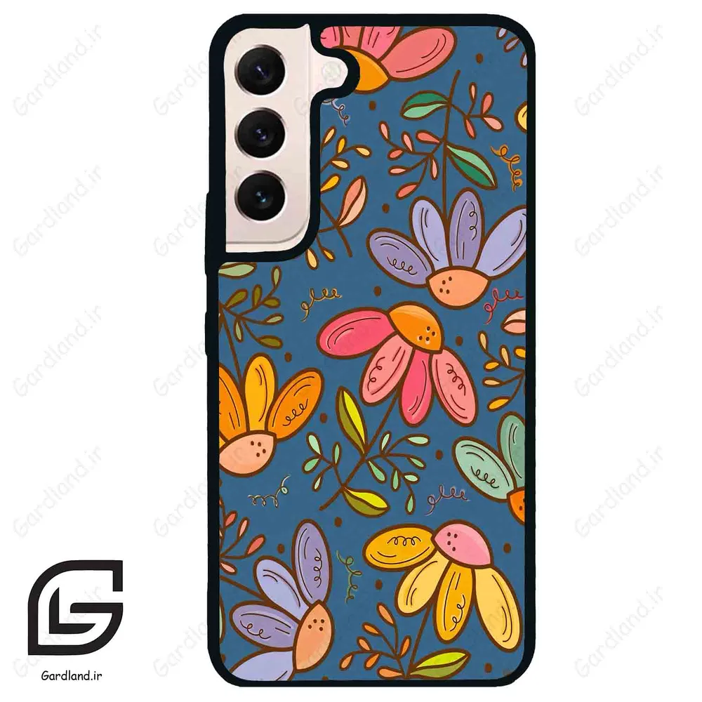 قاب گوشی سامسونگ اس 22 نرمال (Galaxy S22 5G ) طرح گل کد 2685