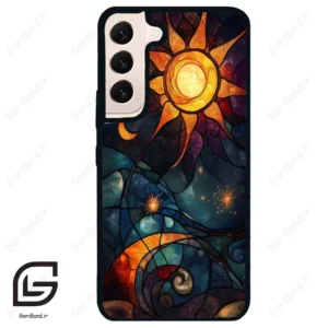 قاب گوشی سامسونگ اس 22 نرمال (Galaxy S22 5G ) طرح خورشید کد 2707