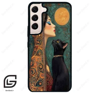 قاب گوشی سامسونگ اس 22 نرمال (Galaxy S22 5G ) طرح خاتون کد 2712