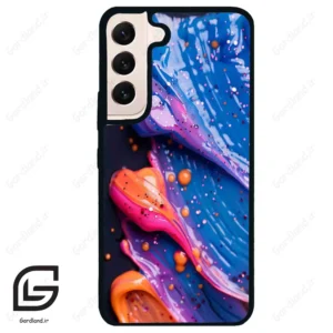 قاب گوشی سامسونگ اس 22 نرمال (Galaxy S22 5G ) طرح رنگ کد 2724