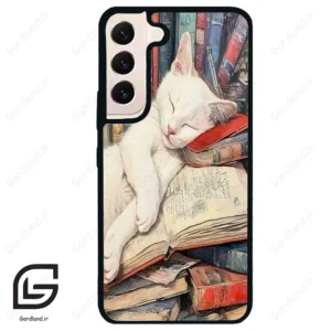قاب گوشی سامسونگ اس 22 نرمال (Galaxy S22 5G ) طرح گربه کد 2758