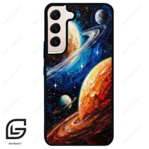 قاب گوشی سامسونگ اس 22 نرمال (Galaxy S22 5G ) طرح زحل کد 2765