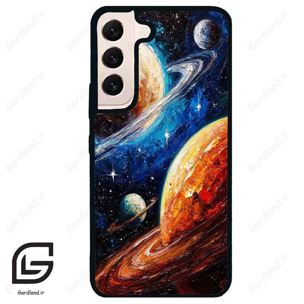 قاب گوشی سامسونگ اس 22 نرمال (Galaxy S22 5G ) طرح زحل کد 2765