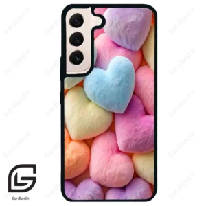 قاب گوشی سامسونگ اس 22 نرمال (Galaxy S22 5G ) طرح قلبی کد 2782