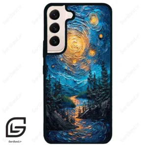 قاب گوشی سامسونگ اس 22 نرمال (Galaxy S22 5G ) طرح ابرنگ کد 2792