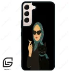 قاب گوشی سامسونگ اس 22 نرمال (Galaxy S22 5G ) طرح خانومی کد 2810
