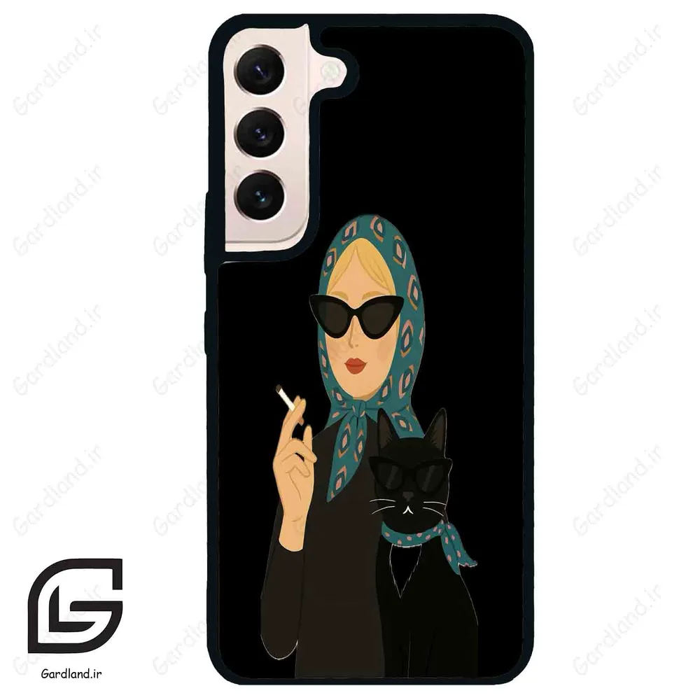 قاب گوشی سامسونگ اس 22 نرمال (Galaxy S22 5G ) طرح خانومی کد 2810
