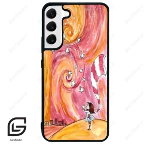 قاب گوشی سامسونگ اس 22 پلاس (Galaxy S22 Plus ) طرح دخترانه کد 2006