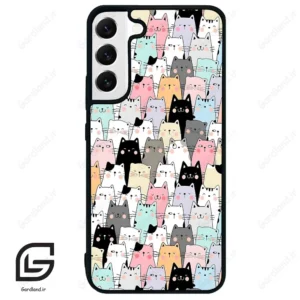 قاب گوشی سامسونگ اس 22 پلاس (Galaxy S22 Plus ) طرح گربه کد 2019