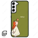 قاب گوشی سامسونگ اس 22 پلاس (Galaxy S22 Plus ) طرح دخترانه کد 2044
