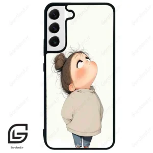 قاب گوشی سامسونگ اس 22 پلاس (Galaxy S22 Plus ) طرح دختر کد 2057