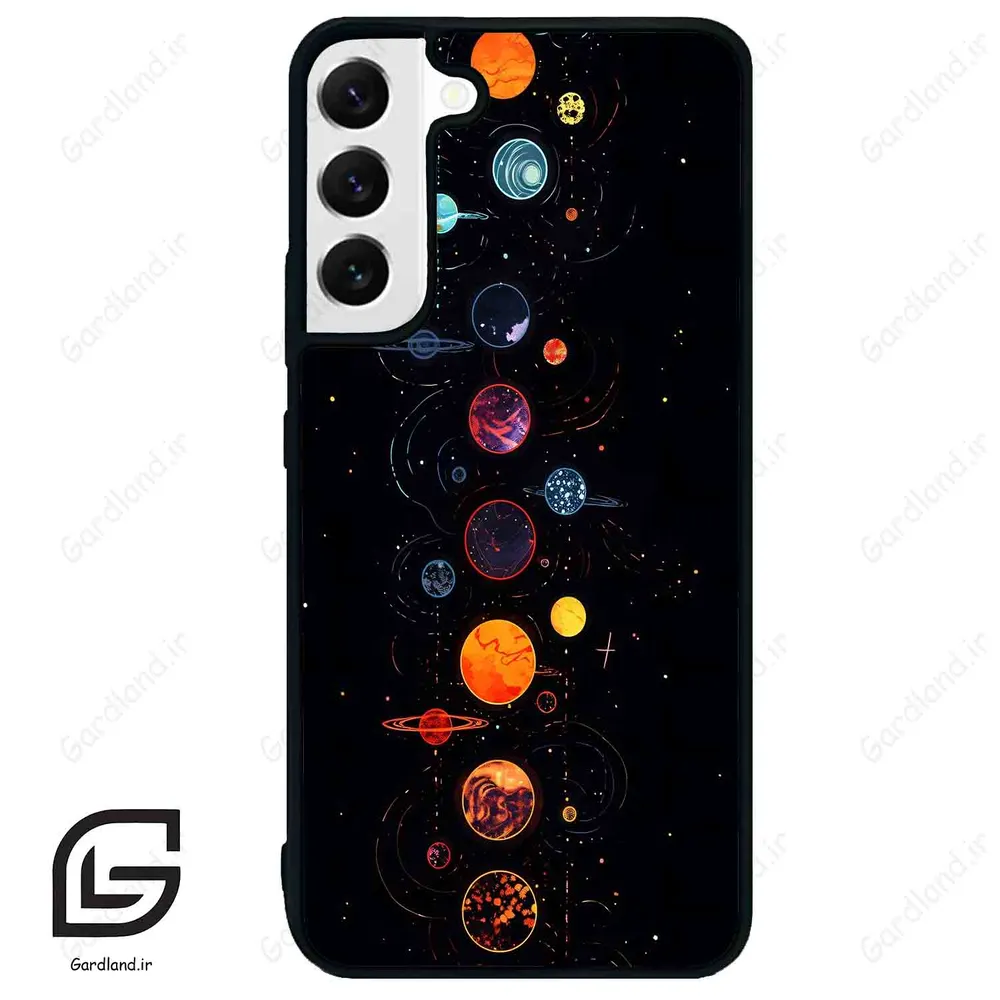 قاب گوشی سامسونگ اس 22 پلاس (Galaxy S22 Plus ) طرح کهکشان کد 2062