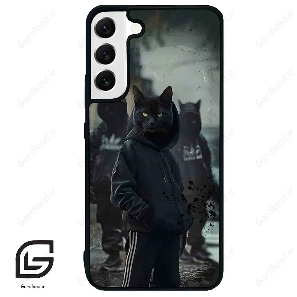 قاب گوشی سامسونگ اس 22 پلاس (Galaxy S22 Plus ) طرح گربه کد 2091