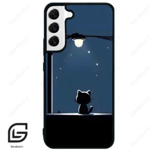 قاب گوشی سامسونگ اس 22 پلاس (Galaxy S22 Plus ) طرح گربه کد 2098