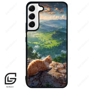 قاب گوشی سامسونگ اس 22 پلاس (Galaxy S22 Plus ) طرح گربه کد 2203