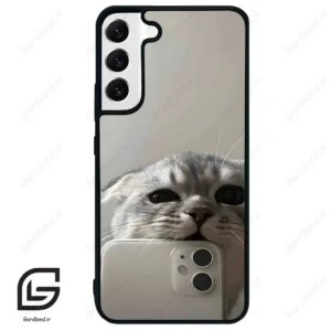 قاب گوشی سامسونگ اس 22 پلاس (Galaxy S22 Plus ) طرح گربه کد 2246