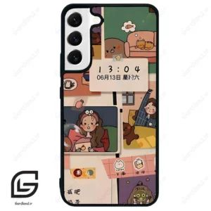 قاب گوشی سامسونگ اس 22 پلاس (Galaxy S22 Plus ) طرح دخترانه کد 2254