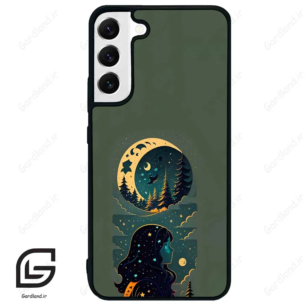 قاب گوشی سامسونگ اس 22 پلاس (Galaxy S22 Plus ) طرح ماه کد 2267