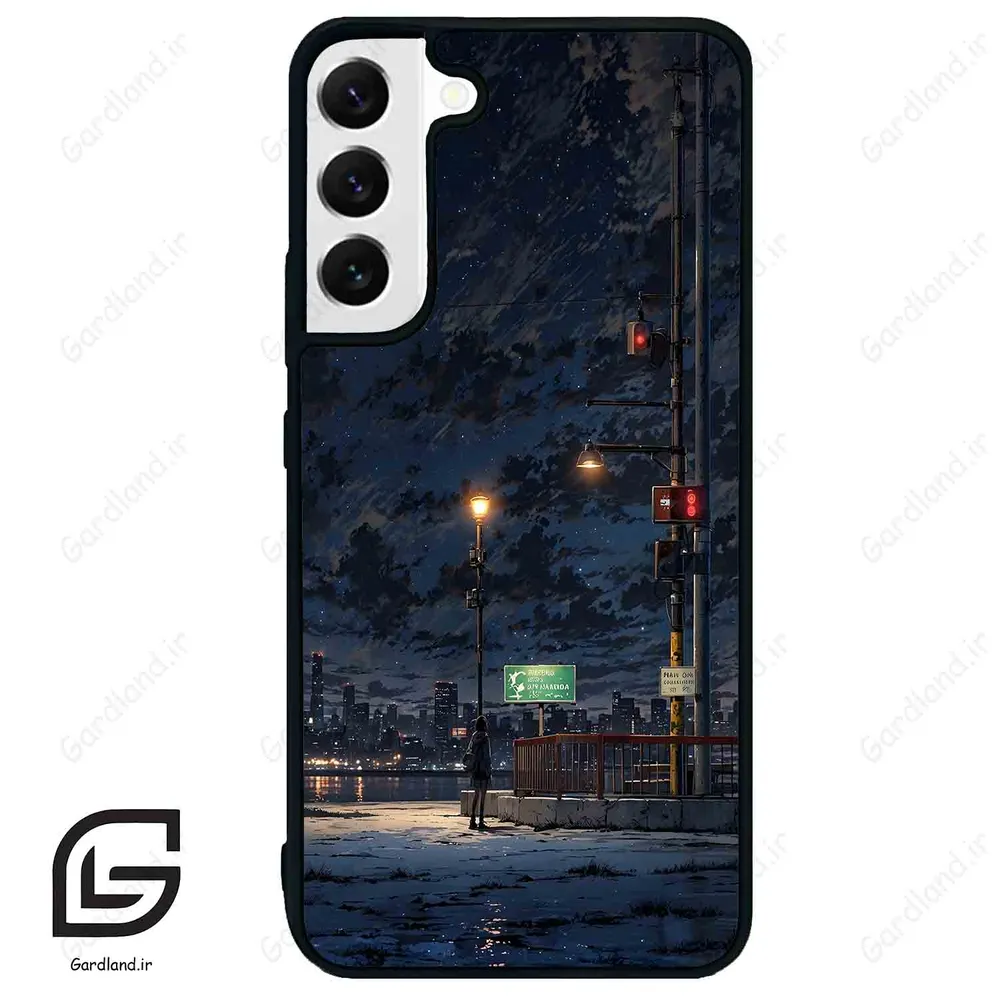 قاب گوشی سامسونگ اس 22 پلاس (Galaxy S22 Plus ) طرح شب کد 2354