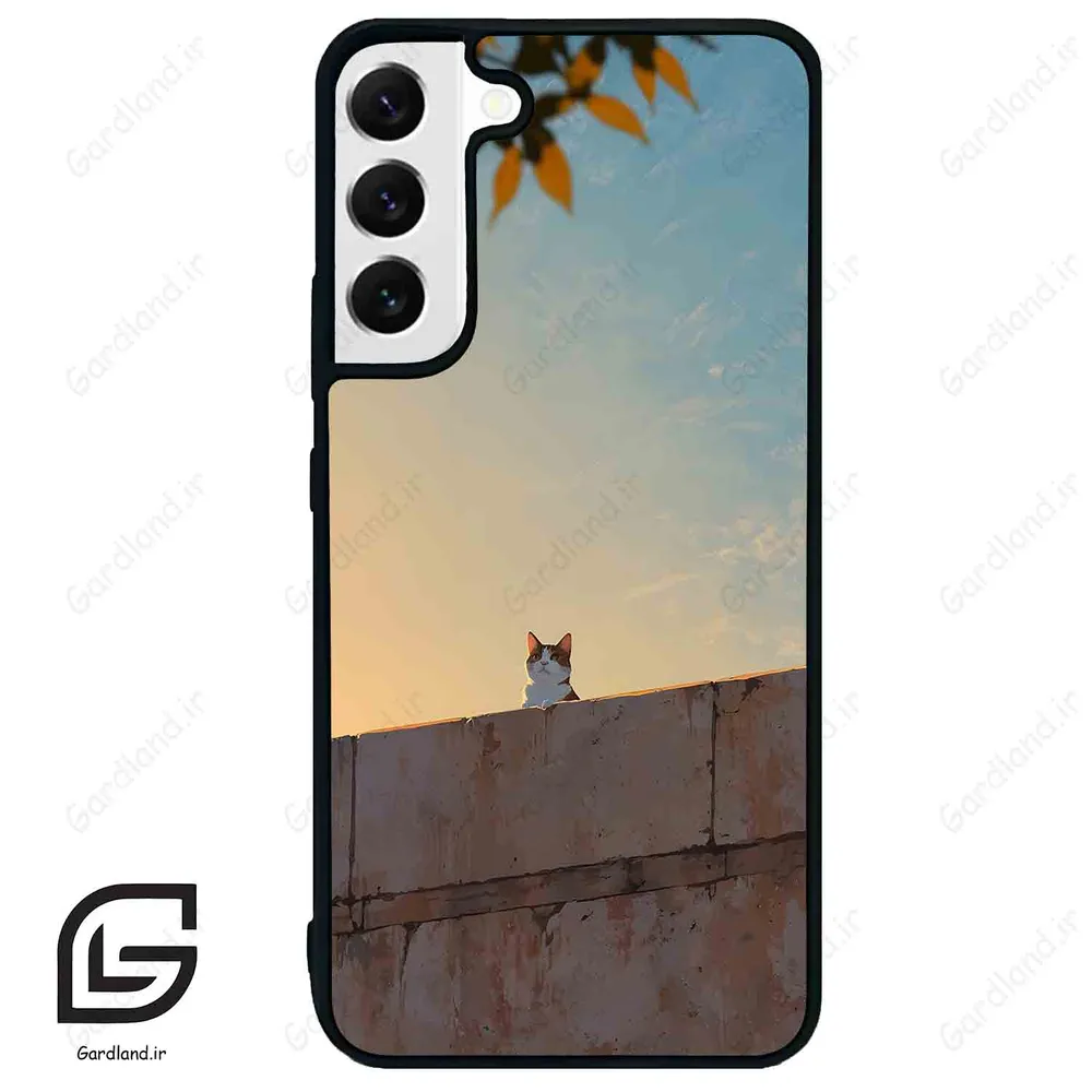 قاب گوشی سامسونگ اس 22 پلاس (Galaxy S22 Plus ) طرح گربه کد 2365