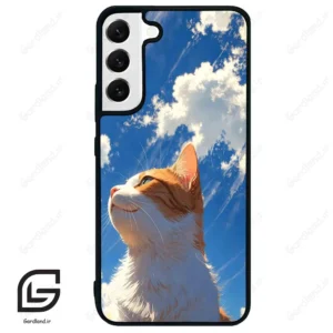 قاب گوشی سامسونگ اس 22 پلاس (Galaxy S22 Plus ) طرح گربه کد 2366