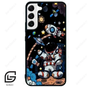 قاب گوشی سامسونگ اس 22 پلاس (Galaxy S22 Plus ) طرح فضانورد کد 2392