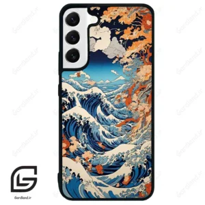 قاب گوشی سامسونگ اس 22 پلاس (Galaxy S22 Plus ) طرح موج کد 2418