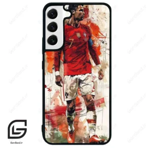 قاب گوشی سامسونگ اس 22 پلاس (Galaxy S22 Plus ) طرح رونالدو کد 2419