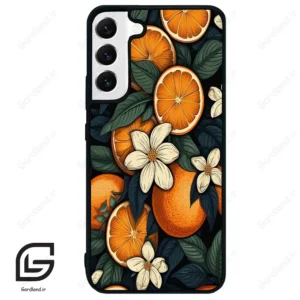 قاب گوشی سامسونگ اس 22 پلاس (Galaxy S22 Plus ) طرح پرتقالی کد 2423