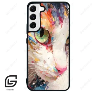 قاب گوشی سامسونگ اس 22 پلاس (Galaxy S22 Plus ) طرح گربه کد 2437