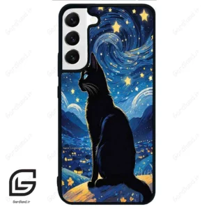 قاب گوشی سامسونگ اس 22 پلاس (Galaxy S22 Plus ) طرح گربه کد 2438