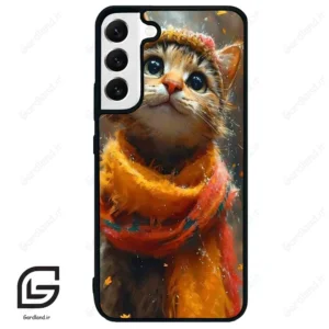 قاب گوشی سامسونگ اس 22 پلاس (Galaxy S22 Plus ) طرح گربه کد 2440