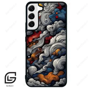 قاب گوشی سامسونگ اس 22 پلاس (Galaxy S22 Plus ) طرح ابرنگی کد 2448
