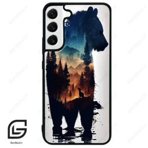 قاب گوشی سامسونگ اس 22 پلاس (Galaxy S22 Plus ) طرح خرس کد 2449