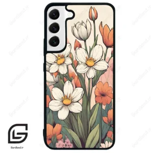 قاب گوشی سامسونگ اس 22 پلاس (Galaxy S22 Plus ) طرح گل کد 2475
