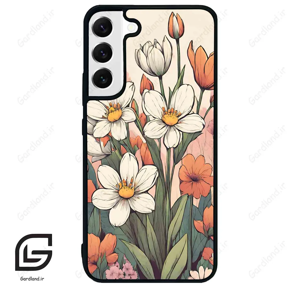 قاب گوشی سامسونگ اس 22 پلاس (Galaxy S22 Plus ) طرح گل کد 2475