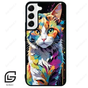 قاب گوشی سامسونگ اس 22 پلاس (Galaxy S22 Plus ) طرح گربه کد 2483